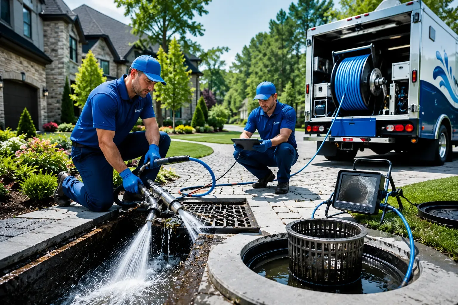 Local outdoor drain cleaning professionals in New Port Richey, FL